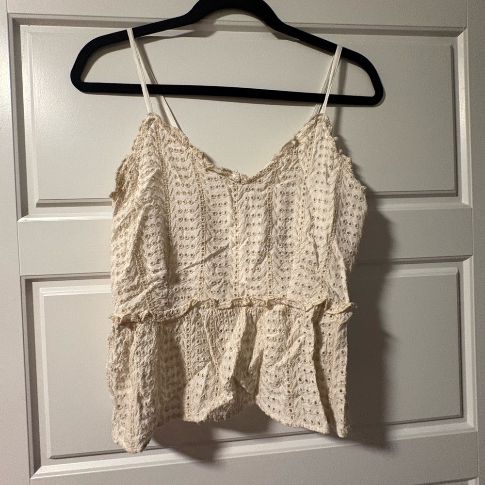 Elegant Cream Women's Tank Top